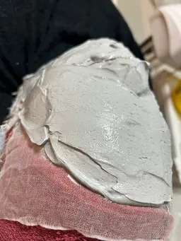 ピーリングパック➕石膏パック