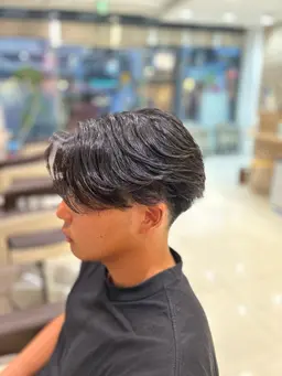 【オトナな抜け感】men'sカット＋ニュアンスパーマ