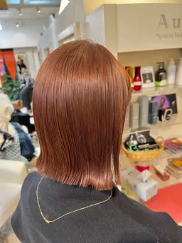 ブリーチありダブルカラー＋高濃度スチームトリートメント