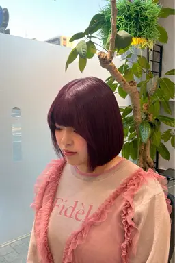 ボブカットモデル＋TOKIO3stepトリートメント✨