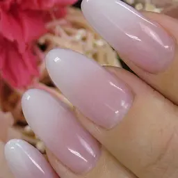 【ハンドジェルスカルプチャー】クリア長さ出し10本＋ジェルコーティング