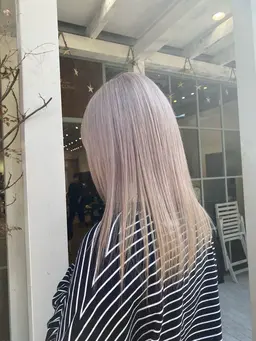 【湿気、紫外線対策】アディクシーorイルミナカラー+髪質改善トリートメント"サブリミック"_9900or14800