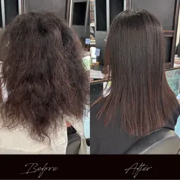 【ナチュラル縮毛矯正】うる艶コスメストレート