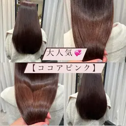 🩵透明感カラー+艶トリートメント