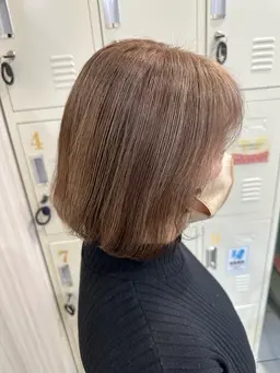 【白髪ぼかしカラー】ハイライト＋カラー