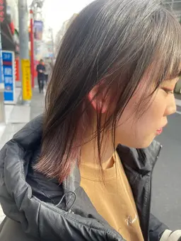 【新規人気No.6】プレミアインナーカラー&モイスチャープチトリートメント