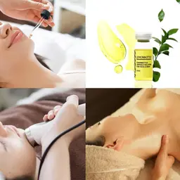 🍋韓国発美容液小顔ケア🍋二重あごやフェイスラインをスッキリ/美容液導入✖️ラジオ波＆超音波✖️至福のリンパマッサージ