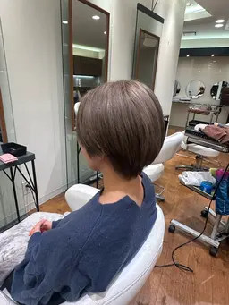 カット＋ダブルカラー＋艶トリートメント