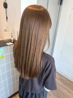 💇♀️カット➕ブラウンカラー➕ベーストリートメント