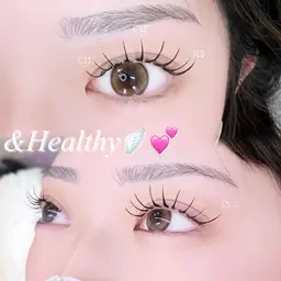 【撮影モデル】フラットラッシュ120​〜​140本＋&healthy