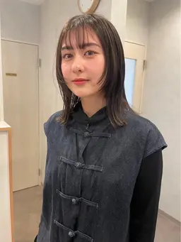 髪質改善トリートメント + face cut 🫧✂︎