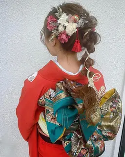 ヘアアレンジ🌈✨