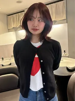 【高校卒業生限定クーポン👭🏼】ブリーチ無しWカラー/ダメージレスで作る最大限の発色カラー🪻✨ミニモ学割