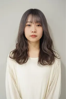 【低ダメージで憧れの透明感】韓国風全体ケアダブルカラー（ブリーチ込み）