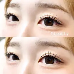 【最新パリエク🐰アンドヘルシー🐰】フラットラッシュ120➕上パーマ ※バインドロックに変更可