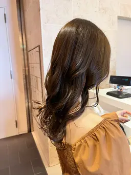 🌿似合わせカット+ケアカラー🌿【保護剤付き】【透明感カラー】【お洒落染め】【白髪染め】【幅広く対応🙆‍♀️】