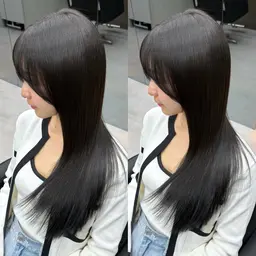 ⭐️美髪カラーコース🤍暖色系・透明感カラー✨似合わせカット+カラー+ULTOWA髪質改善トリートメント＋リンゴ幹細胞