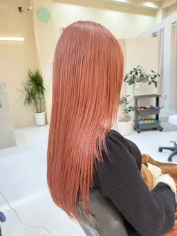 ブリーチ＋カラー＋トリートメント