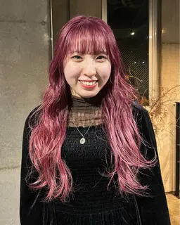 ［ダブルカラー］カット＋ブリーチリタッチ＋艶カラー＋TOKIOトリートメント