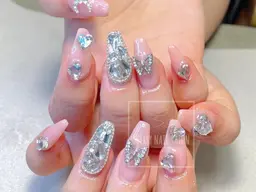 【hand初回ソフトジェルオフ無料】チップ長さだしつけ放題10本