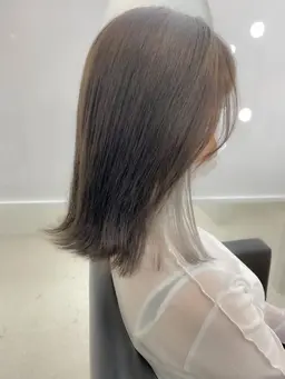 インナーカラー【ケアブリーチ使用】×髪質改善inケアカラー