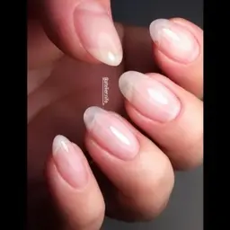 【しっかりケアで艶々クリアネイル／オフ込み】そり爪深爪さんでもOK 艶々orマット仕上げ選べます♫