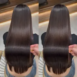 【❤️‍🔥艶髪❤️‍🔥】美髪矯正➕カット✂️➕りんご幹細胞トリートメント🫧