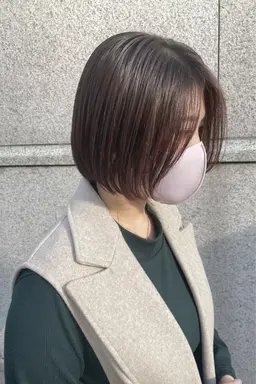 【個室】似合わせカット+韓国風艶カラー