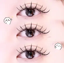 〈初回オフ無料〉💘パリエク風✨大人気Lカール💘フラット100本【持続力🆙LED付き】