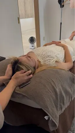 快眠かっさフェイシャルヘッド