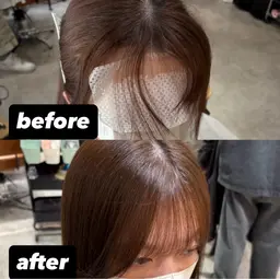 💎前髪のお悩み解消💎前髪割れ癖改善クロスパーマ