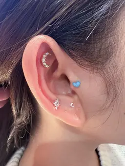 推し活前に推し活ジュエリー💜耳ツボジュエリー16個まで💎口コミ投稿、写真協力で500引きします❣️