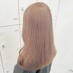 💖夏大人気💖【ケア付き】ブリーチを使った透明感ミルクティー🥣🤎