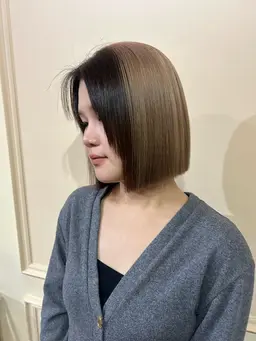 【 ボブ 】  カットモデル  技術向上のため¥0