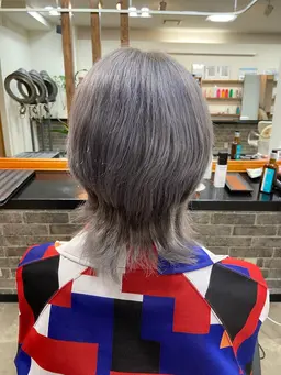 🌈✨ケアブリーチ+カラー(ブリーチありWカラー)+4stepトリートメント【カット無し/ロング料金込み】