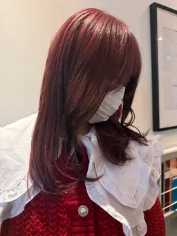 【❤️🔥ハイトーンの方❤️🔥】✂️カット+ハイブリーチ+透明感クオルシアカラー🎀(ショート不可)