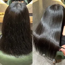 髪質改善ストレート