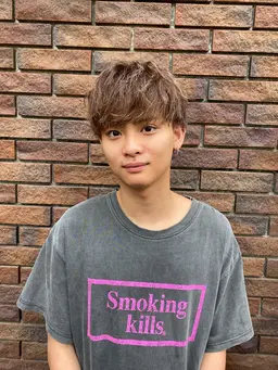 メンズカットカラー¥8000