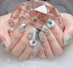 自爪ジェル/10本デザインし放題/キャラクター.ロゴ.3D×/パーツ＋¥150​〜​/オフケア込