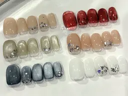 【オフなし】キラキラホロワンカラー⭐️💗