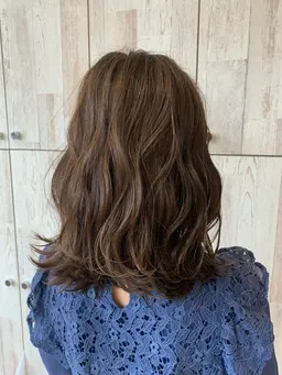 ブリーチなし🌟白髪ぼかしカラー➕ボタニカル1stepトリートメント🌿