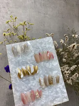 ✿デザインコース✿自爪ジェル、オフ無料❗️