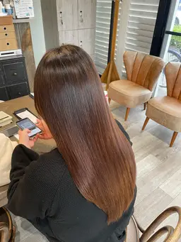 水素カラー+トリートメント