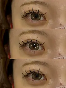 🩶フラットラッシュ120本付け放題🎀他店オフ込🎀コーティング付き