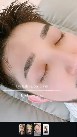🚹【メンズ専用】アイブロウWax脱毛👀(眉カット✂️眉メイク付)