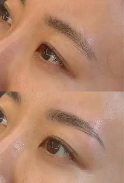 ハリウッドブロウリフト(眉毛パーマ&ワックス脱毛)※メンズも可能