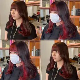 【夏に向けて】インナーカラー（ブリーチ込）🪐✨