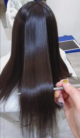 髪質改善ストレート✨️【髪にドラマを。】(カット無し)
