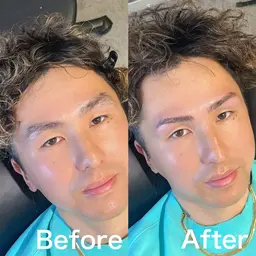 【専門の男性スタッフ施術】“28歳以上”メンズ眉毛Wax 通常6,600円→6,500円