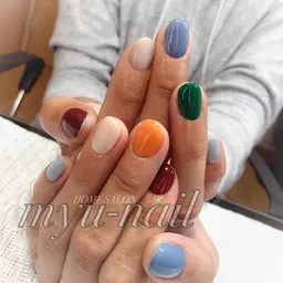 💫シンプルコース💫フレンチ グラデーション ワンカラー　斜めフレンチ  ストレートフレンチなどシンプルジェル